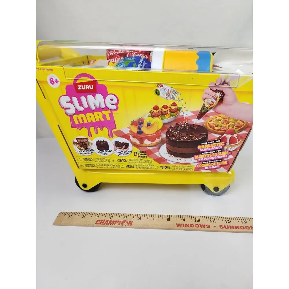 ZURU Slime Mart Slime Kit w/ Shopping Cart Kids Craft Set Complete Sealed Costco